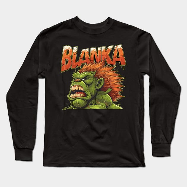 blanka Long Sleeve T-Shirt by StevenBag